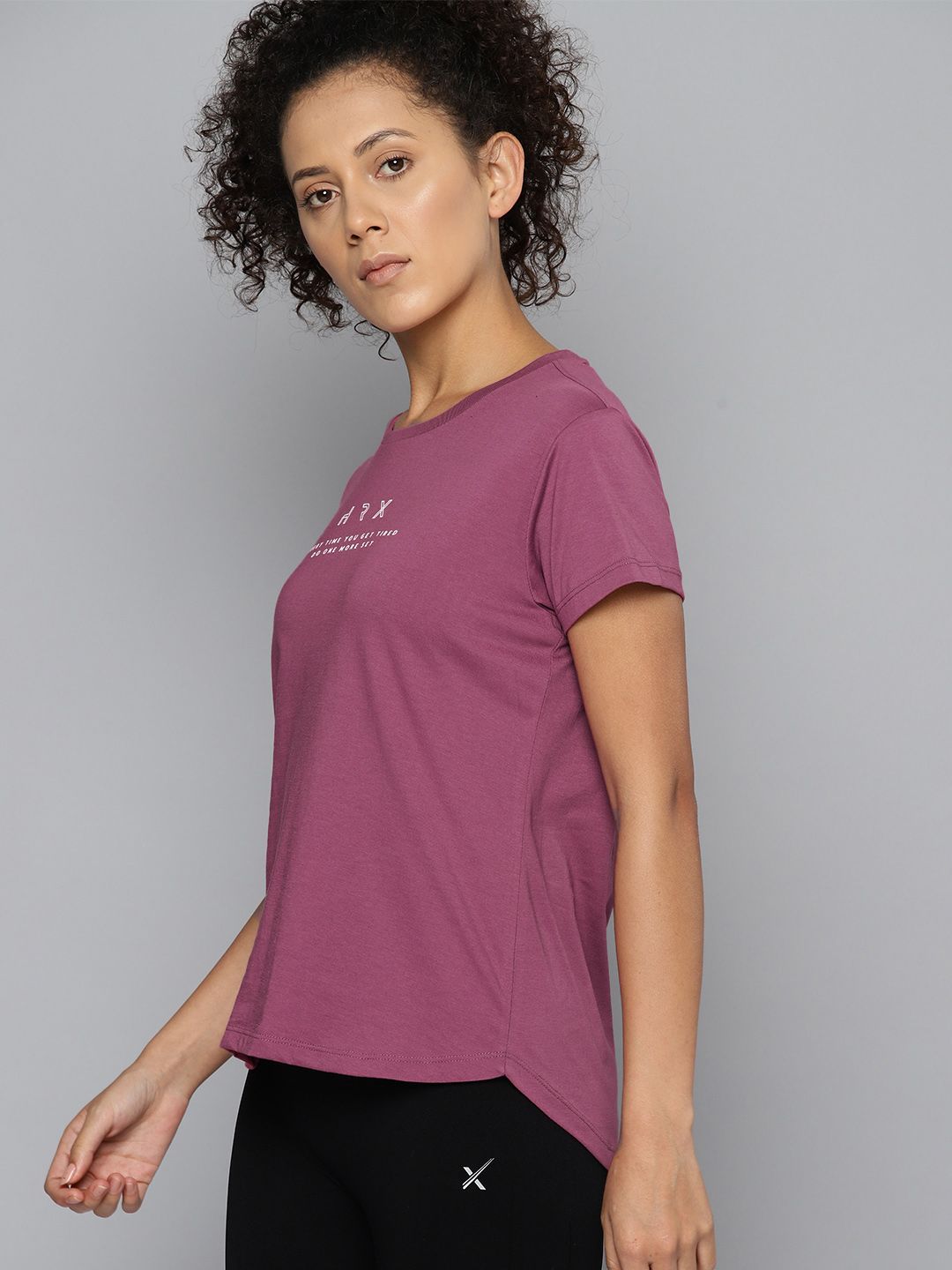HRX by Hrithik Roshan Rapid-Dry Printed Training T-shirt