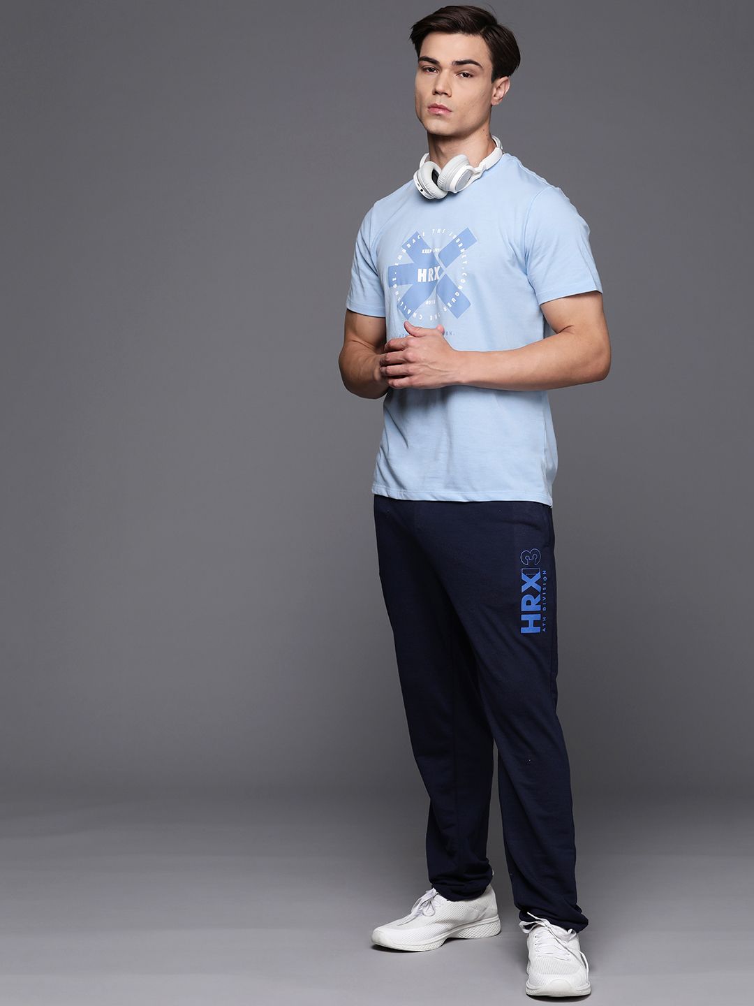 HRX by Hrithik Roshan Graphic Printed Round Neck Lifestyle T-Shirt