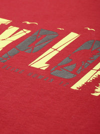 Being Human Typography Printed Pure Cotton T-shirt