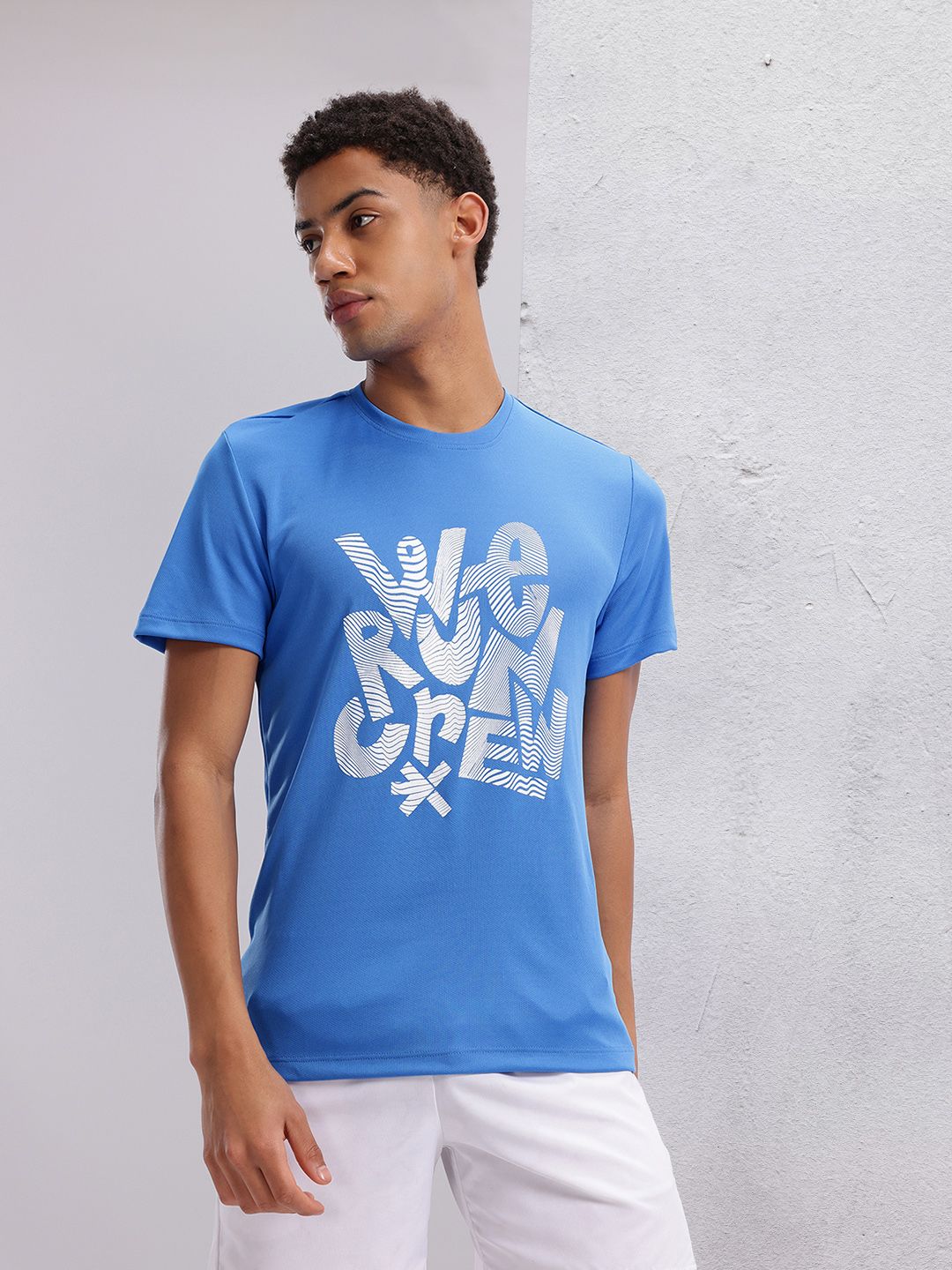 HRX by Hrithik Roshan Men Typography Printed Rapid-Dry Running T-shirt