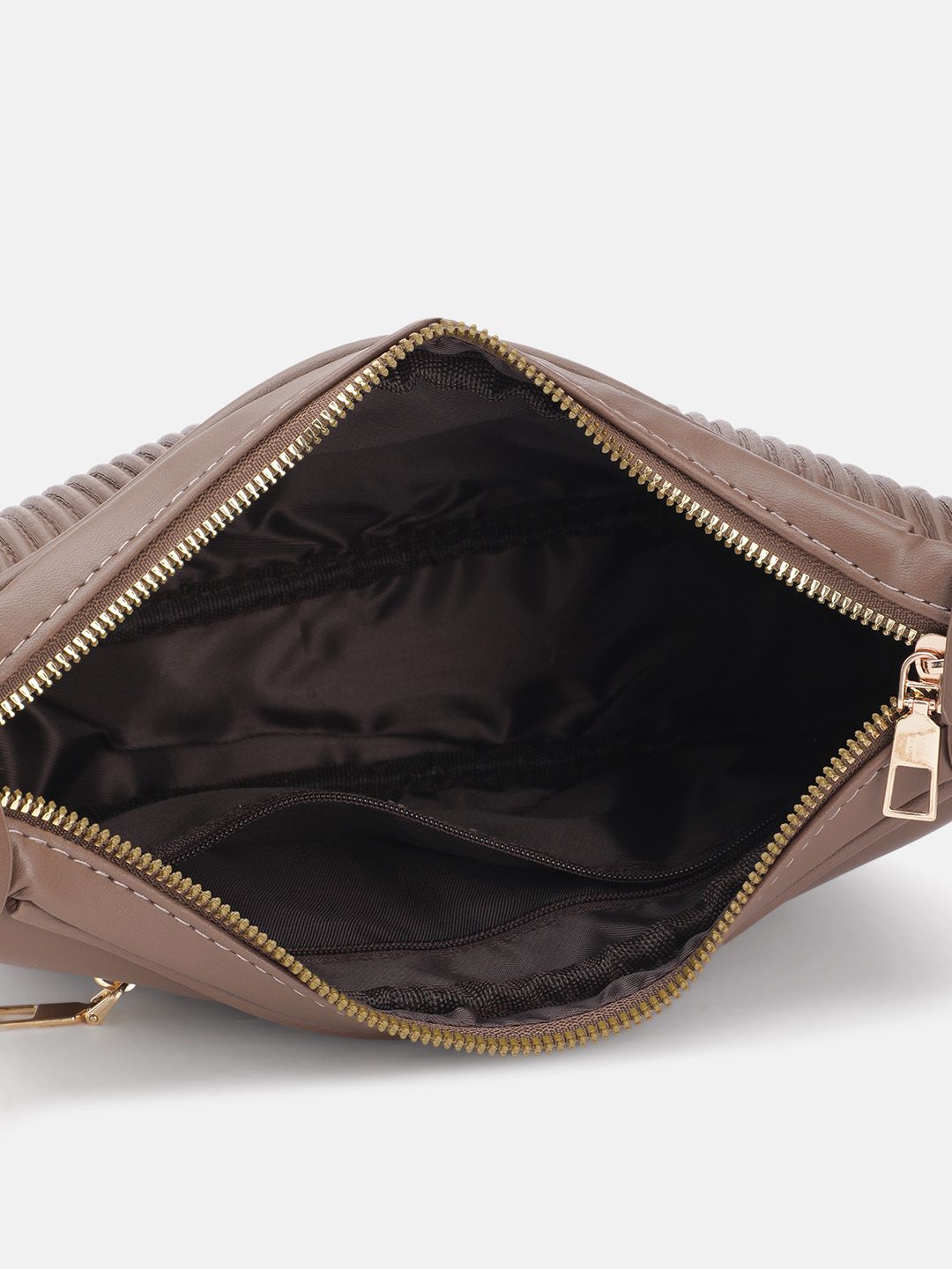 DressBerry Textured Structured Shoulder Bag