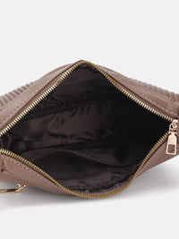 DressBerry Textured Structured Shoulder Bag