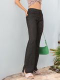 DressBerry Women Sculpted Style Bootcut Jeans with Slits