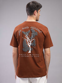 ADRO Men Varsity Printed T-shirt