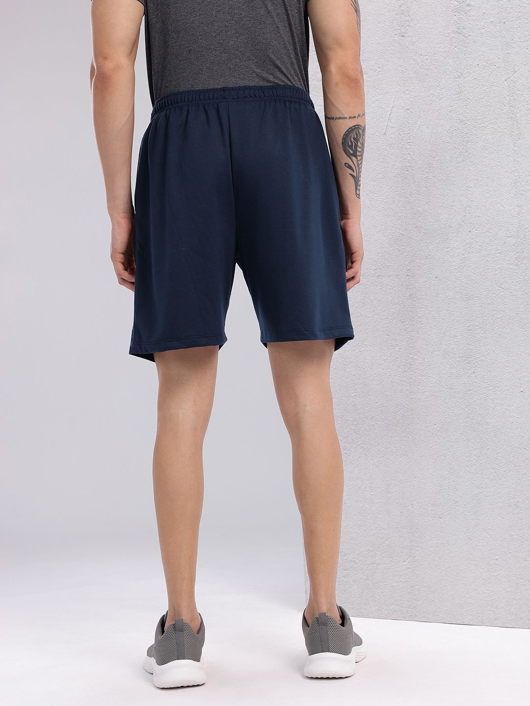 HRX by Hrithik Roshan Men Brand Logo Printed Mid-Rise Lifestyle Shorts