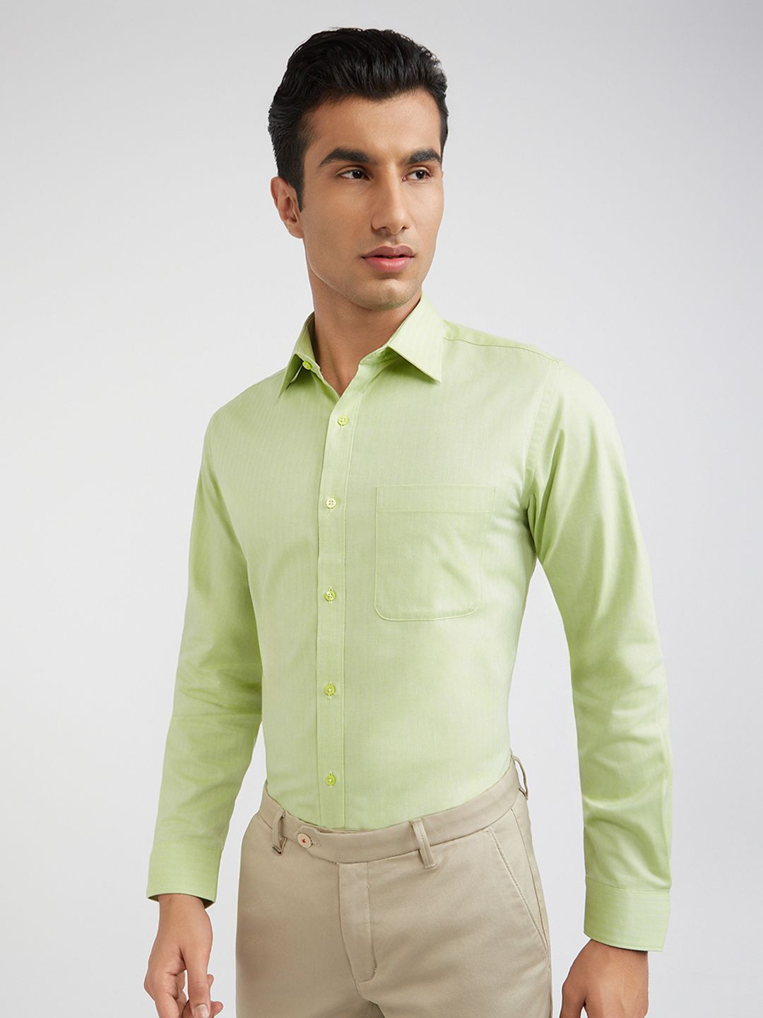 Raymond Pure Cotton Slim Fit Formal Shirt