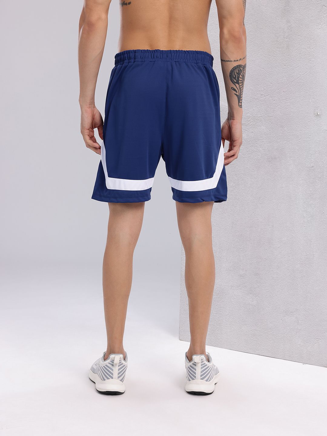 HRX by Hrithik Roshan Men Striped Rapid-Dry Running Shorts