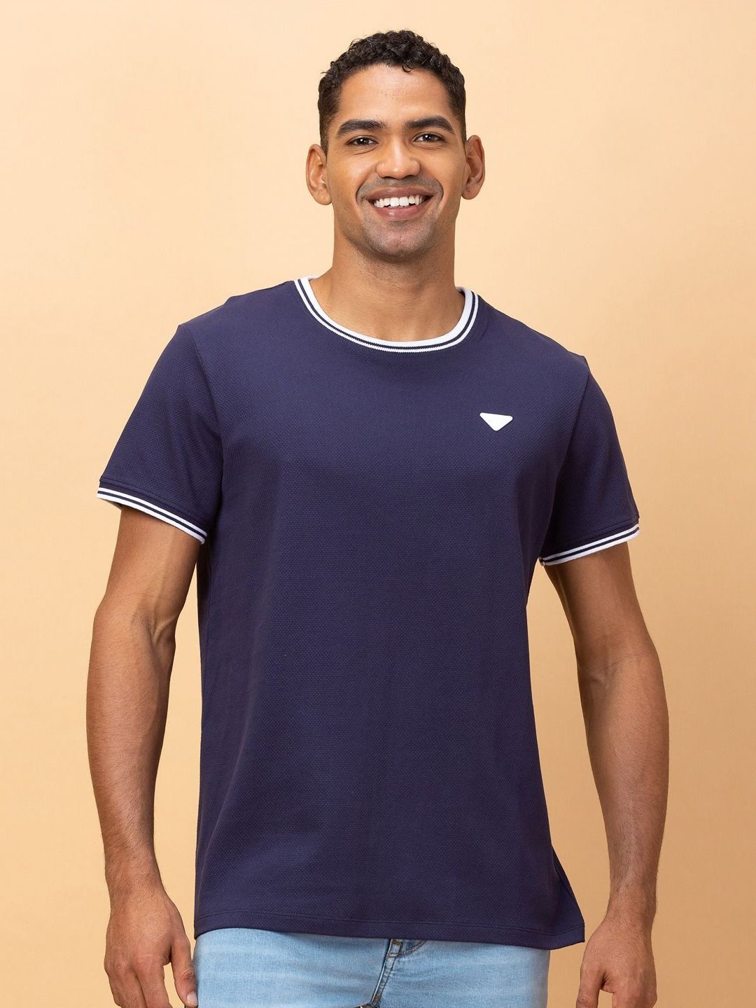 Being Human Men Applique T-shirt