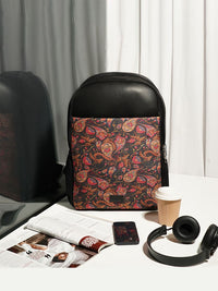 ZOUK Printed Backpack With Compression Straps