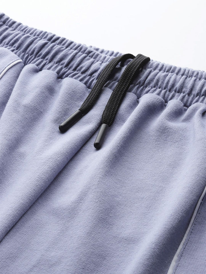 HRX by Hrithik Roshan Women Solid Piping Detailed Yoga Trackpants