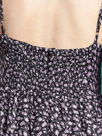 DressBerry Floral Print Fit & Flare Maxi Dress