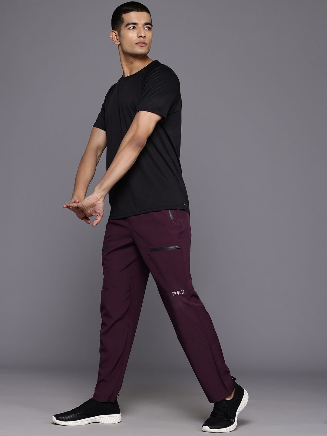 HRX by Hrithik Roshan Men Rapid-Dry Training Track Pants