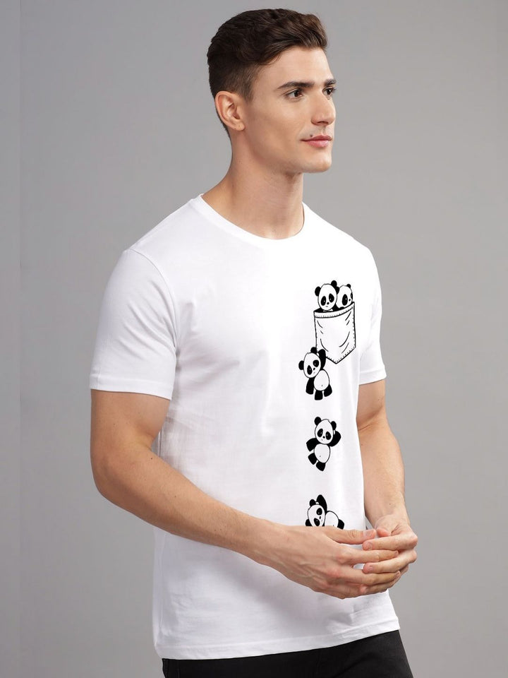 ADRO Men Printed Pockets T-shirt