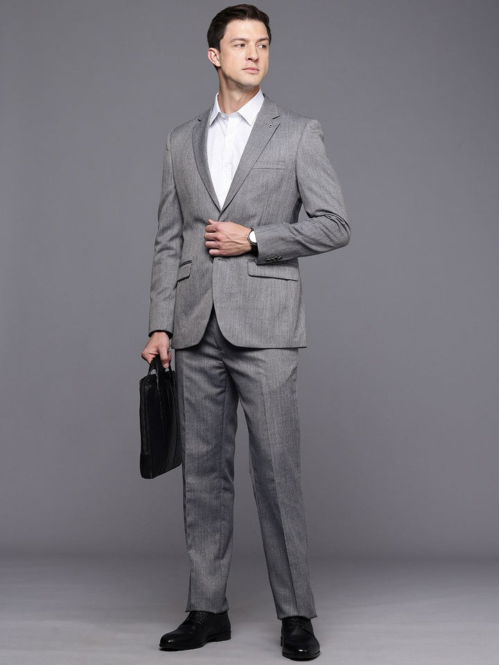Raymond Contemporary Fit Notched Lapel Single-Breasted Formal 2 Piece Suits