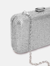Lino Perros Stone Embellished Box Clutch