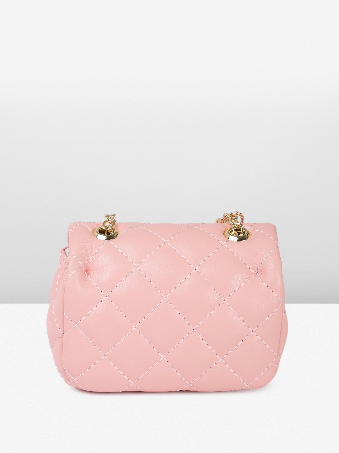 DressBerry Textured Miniature Sling Bag with Quilted
