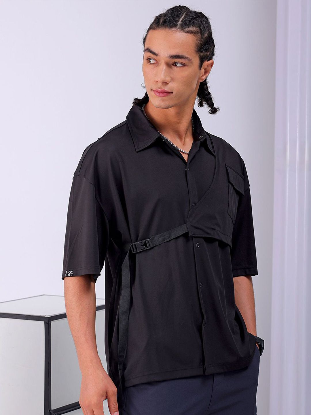 The Indian Garage Co Men Boxy Opaque Casual Shirt