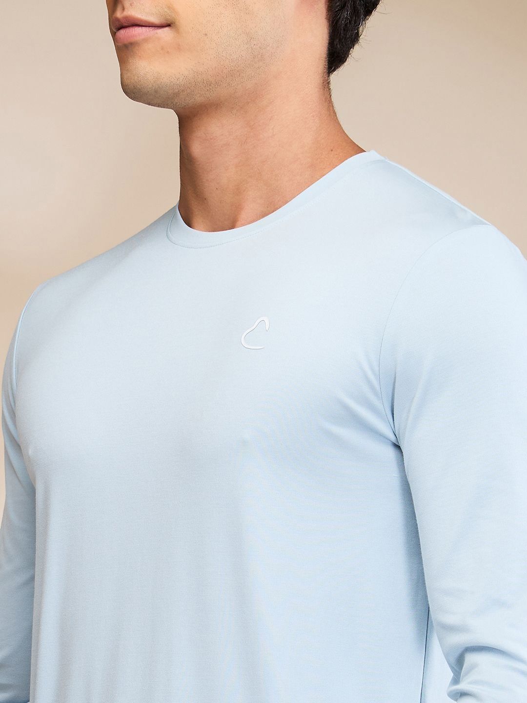 Being Human Men Solid Round Neck Cotton Slim Fit T-shirt