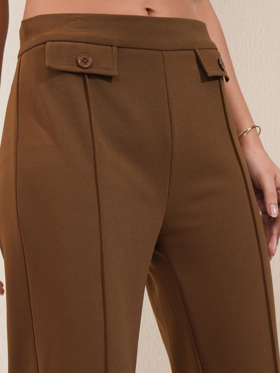 Tokyo Talkies Women Flared Trousers