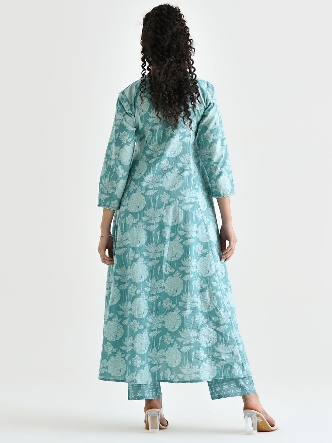 Rustorange Women Floral Printed Kurta