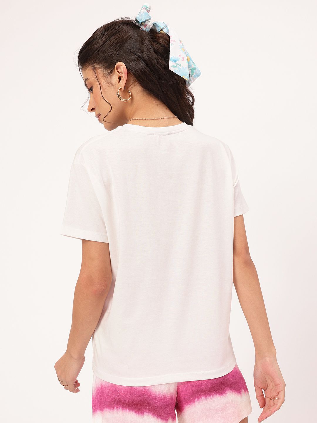 DressBerry Citrus Punk Style Printed Relaxed Fit T-shirt