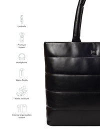 Lino Perros Quilted Structured Shoulder Bag