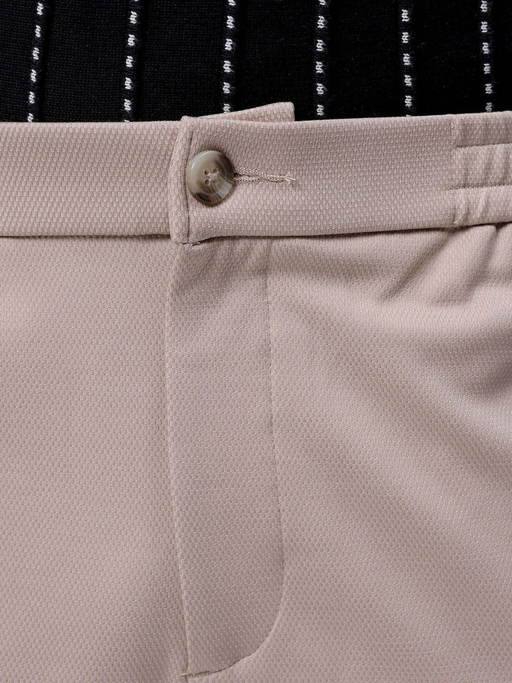 The Indian Garage Co Men Regular Fit Chinos Trousers