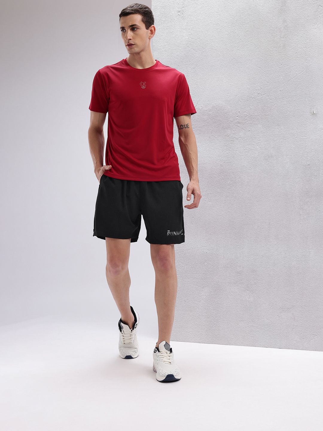 HRX by Hrithik Roshan Men Rapid-Dry Running Sports Shorts