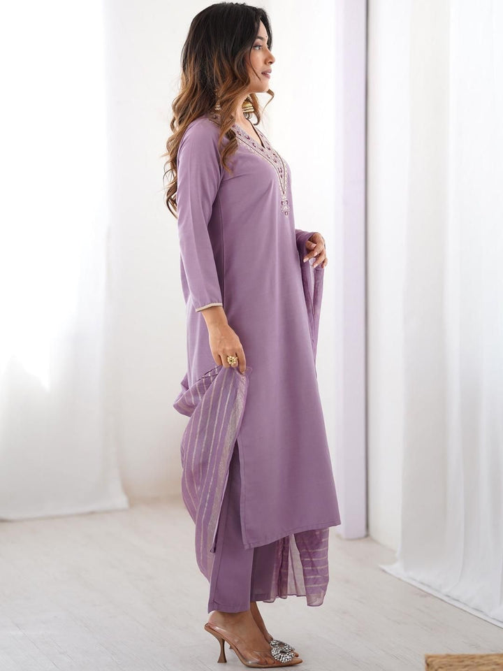 KALINI Women's Straight Kurta Pant with Dupatta Sets |Festive Wear Kurta Sets