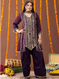 Mamicha Floral Embroidered Regular Kurta & Salwar With Dupatta