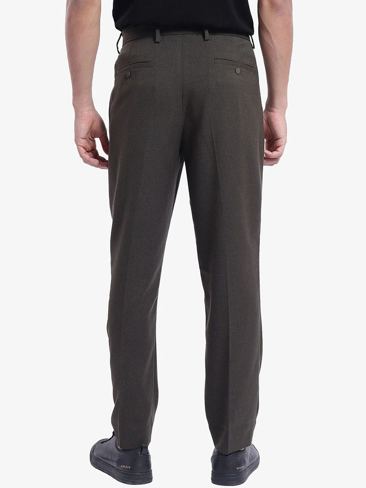 RARE RABBIT Men Loose Fit Regular Trousers