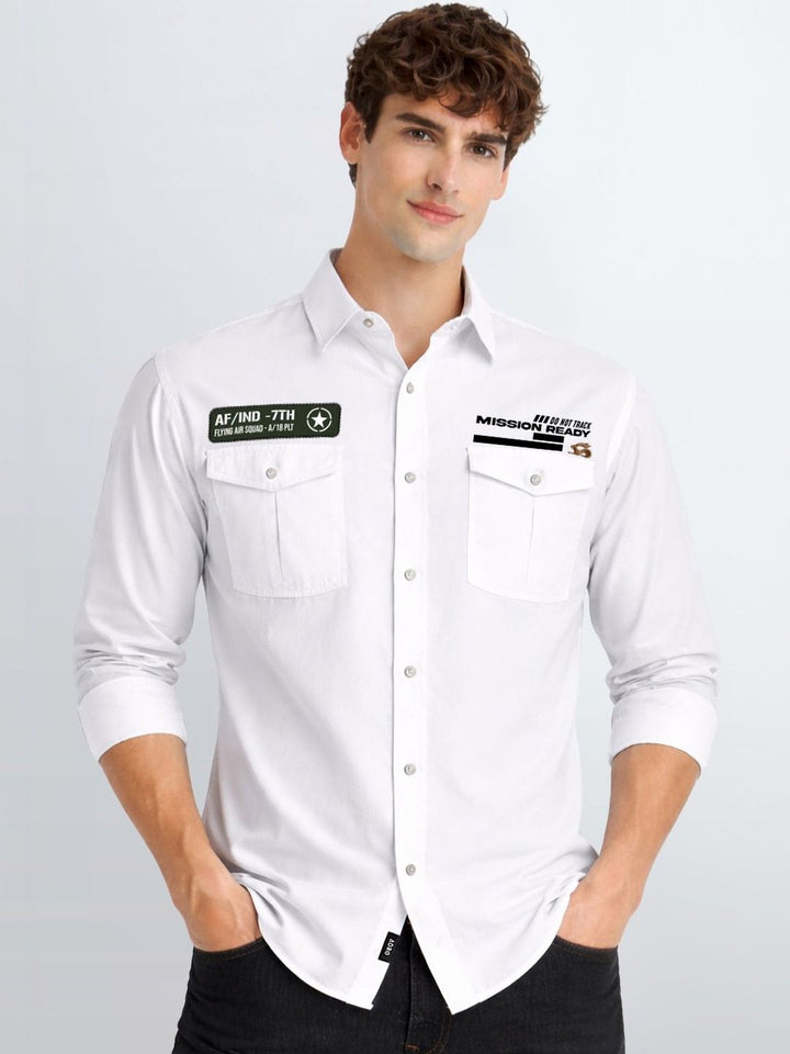 Baju Kasual Bercetak Standard ADRO Lelaki