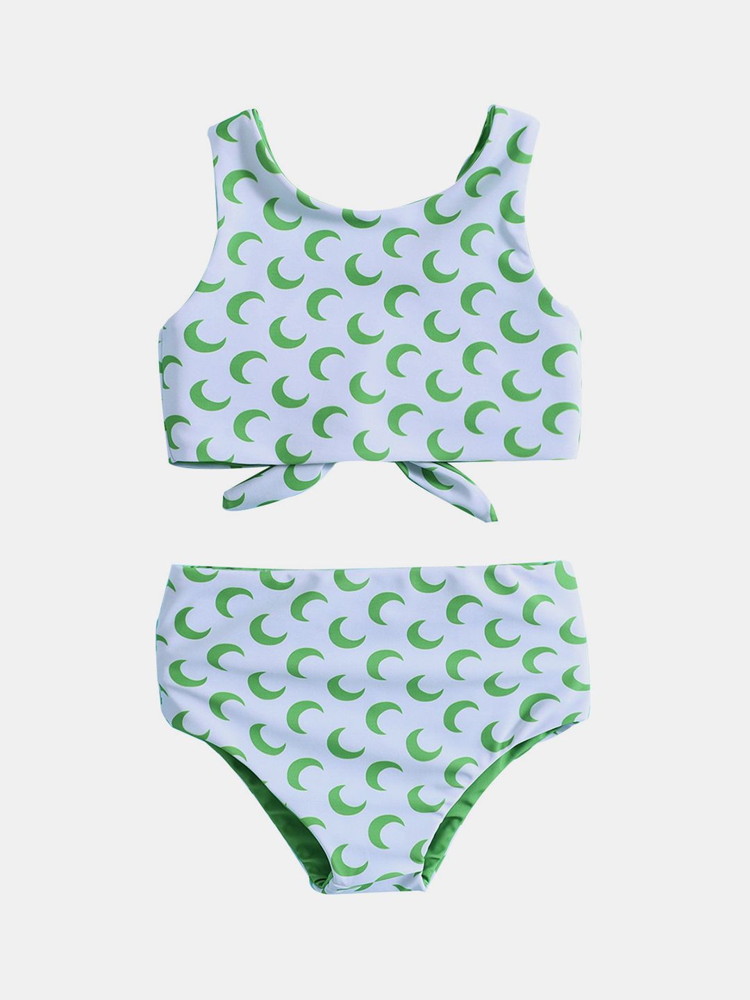 YK Girls Printed Swimset