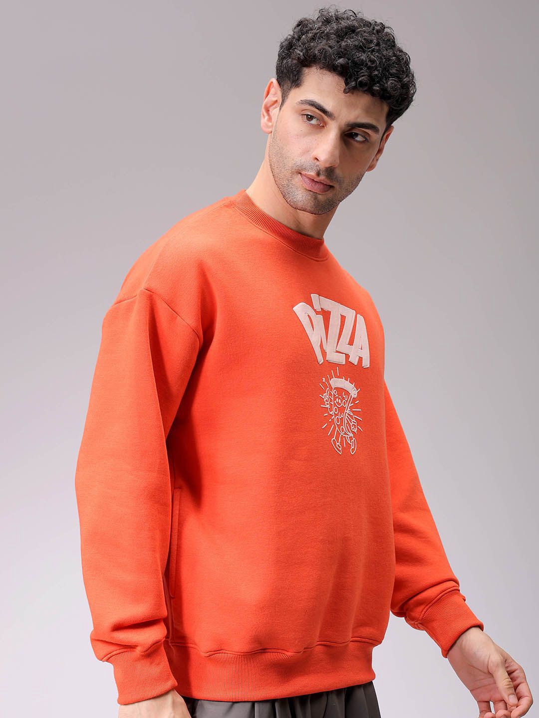 The Indian Garage Co Men Typography Printed Sweatshirt