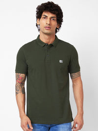SPYKAR Polo Collar Slim Fit T-shirt