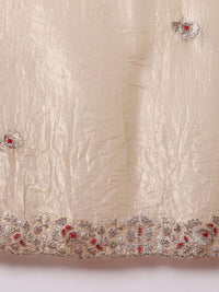 Saree mall Floral Embroidered Tissue Sarees