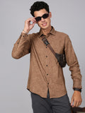 Bene Kleed Relaxed Fit Spread Collar Casual Shirt