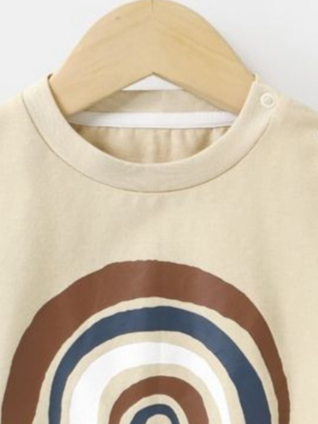 YK Kids Round Neck Self Design Printed Regular length T-shirt