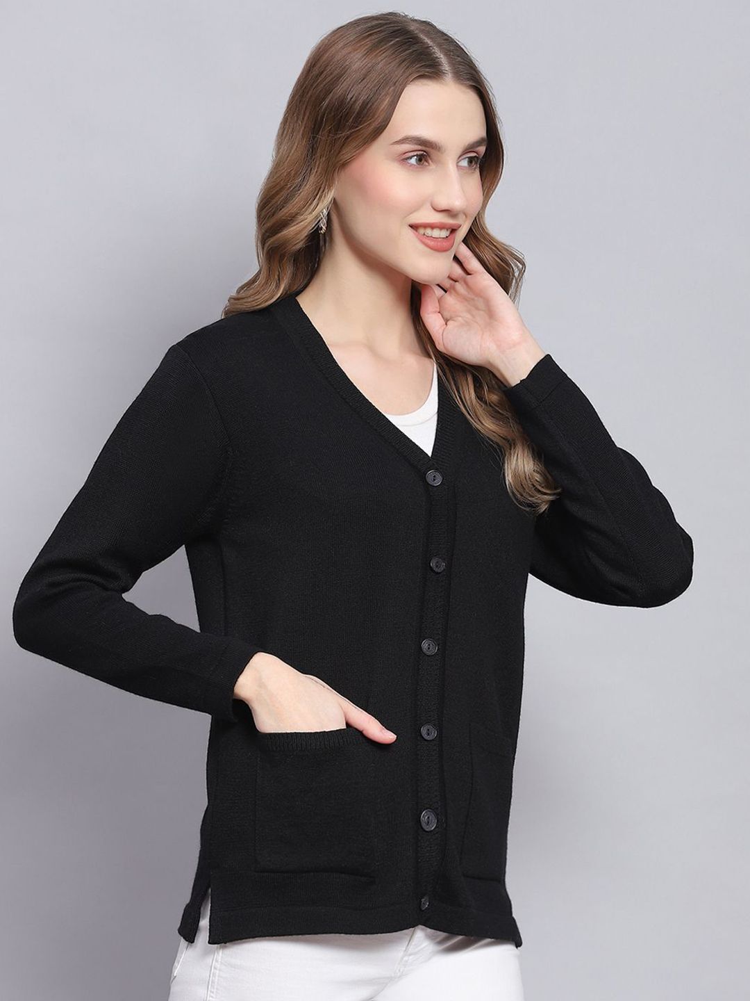 Monte Carlo Women Woollen Cardigan