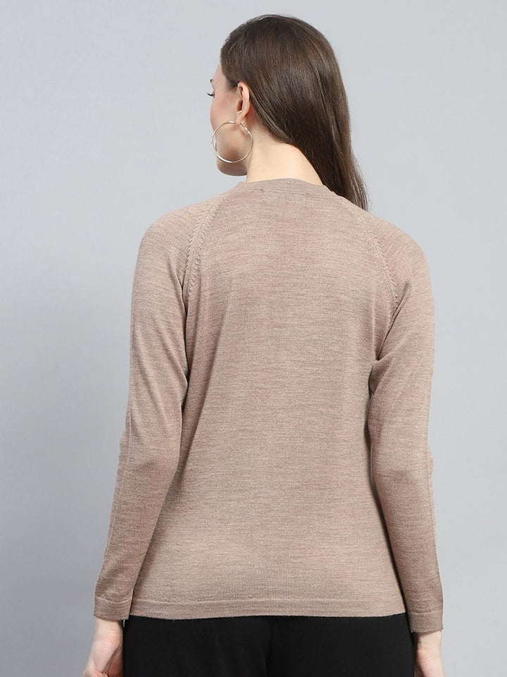 Monte Carlo Women Woollen Long Sleeves Cardigan Sweaters