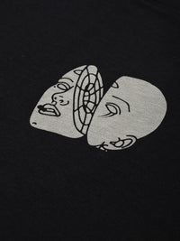 Difference of Opinion Men Printed Pure Cotton Oversized T-shirt