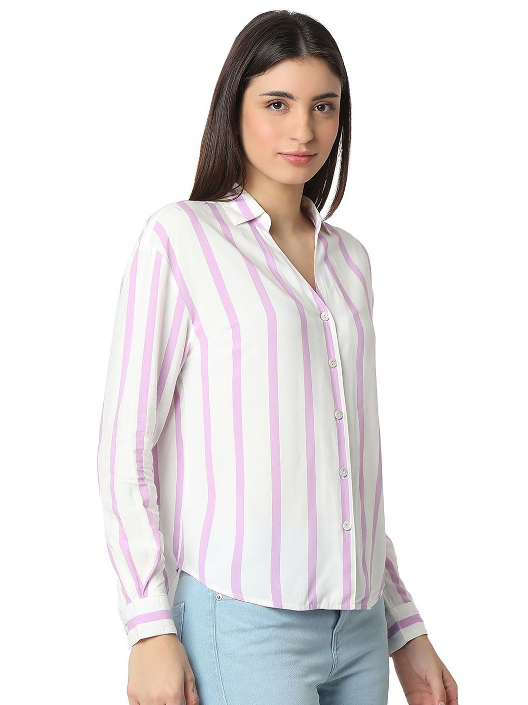 SPYKAR Women Opaque Printed Casual Shirt