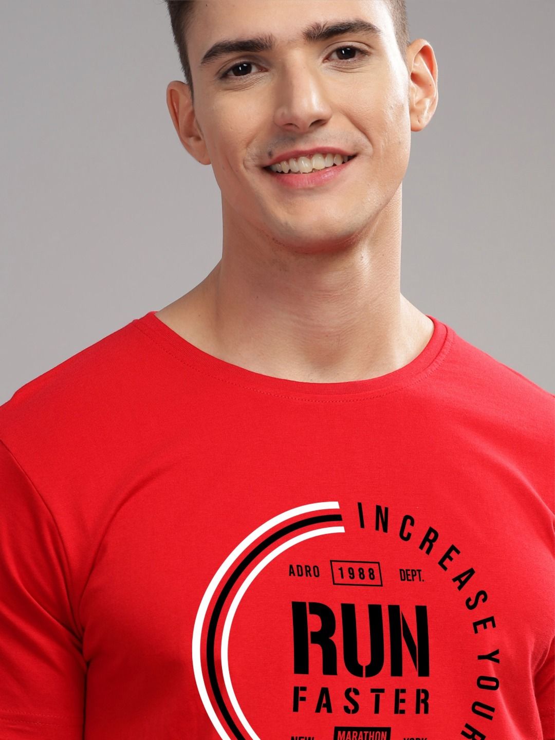 ADRO Men Printed T-shirt