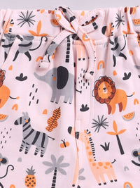 Moms Love Infant Boys Graphic Printed Pure Cotton Clothing Set