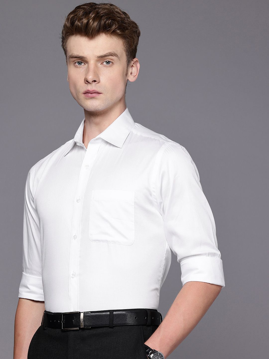 Raymond Slim Fit Pure Cotton Formal Shirt