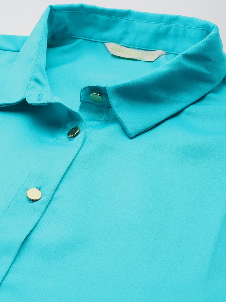 DressBerry Satin Finish Party Shirt