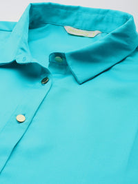 DressBerry Satin Finish Party Shirt
