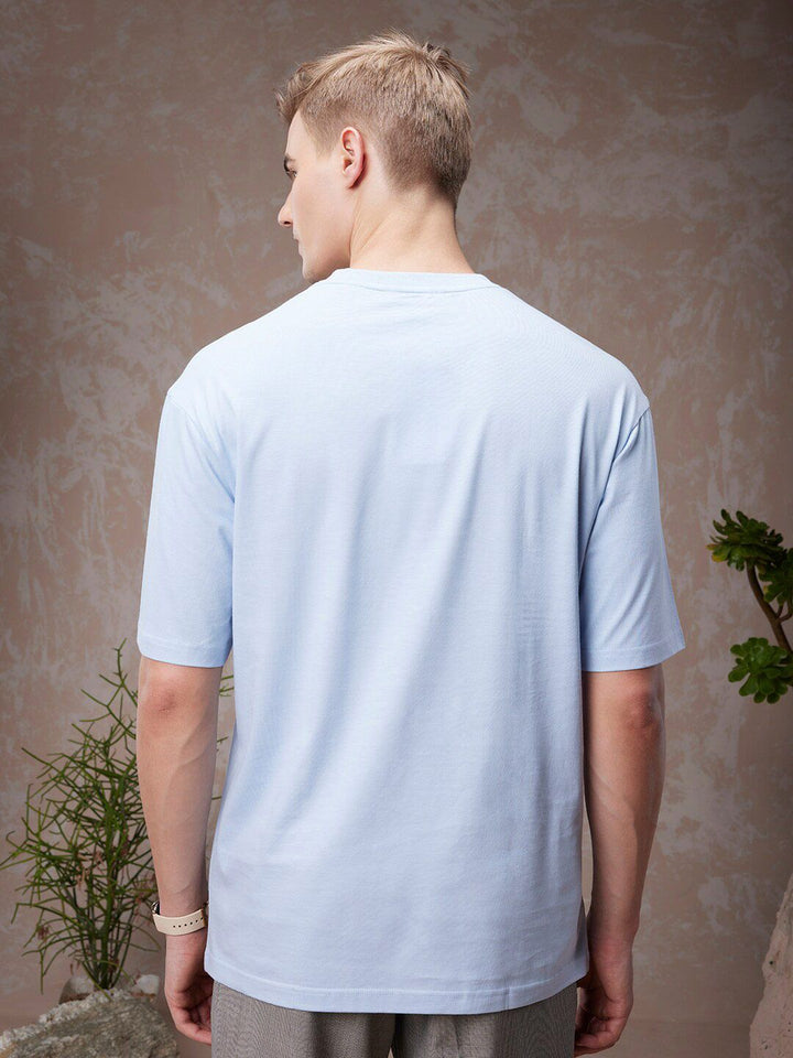 Bewakoof American Pima Round Neck Oversized T-shirt