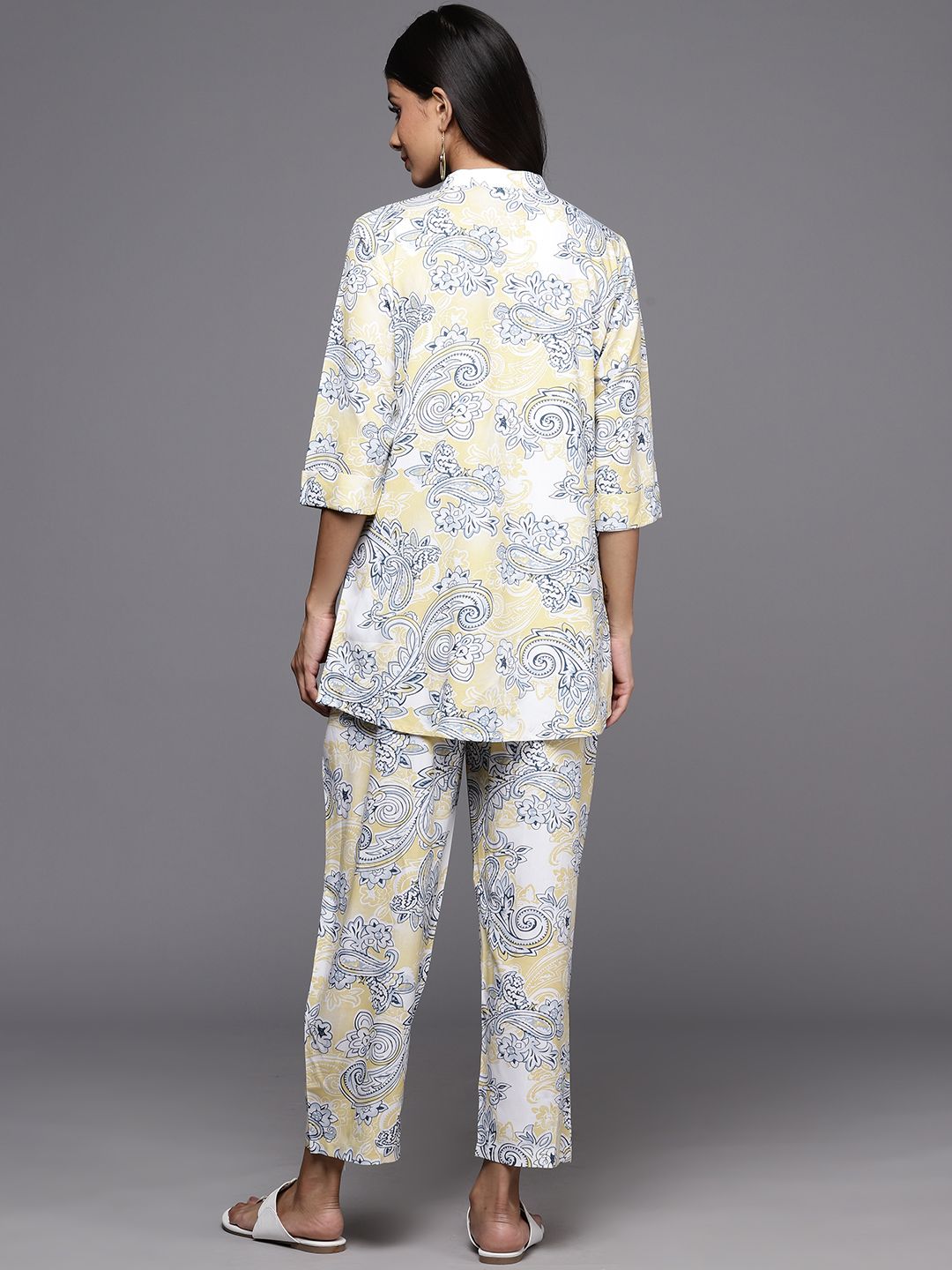 Libas Printed Ethnic Tunic with Trousers