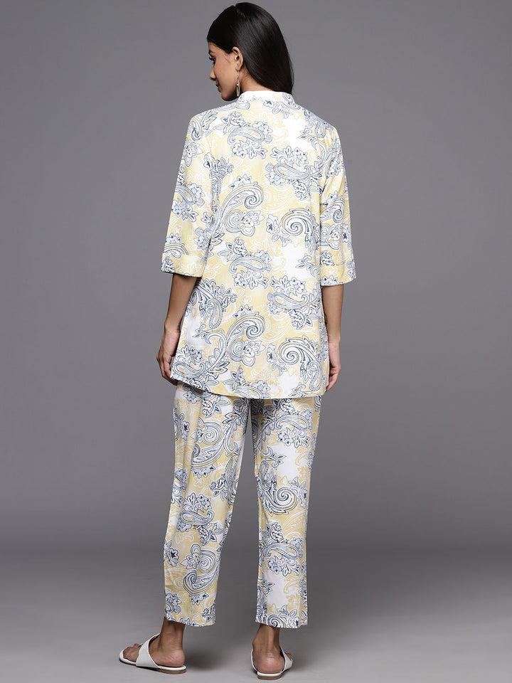 Libas Printed Ethnic Tunic with Trousers